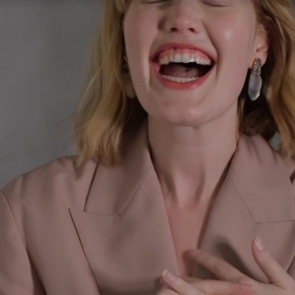 ALEXIS BITTAR • NEW Solanales Crystal Lake Lucite Petal Post Silver Earrings - Picture 5 of 8